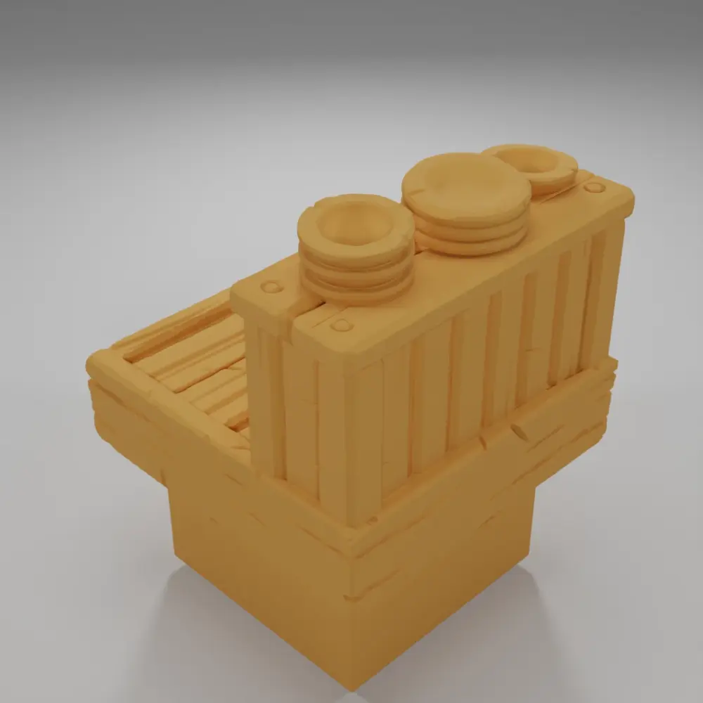Bar Plates - Medieval Town Part 1 - Dungeon Blocks