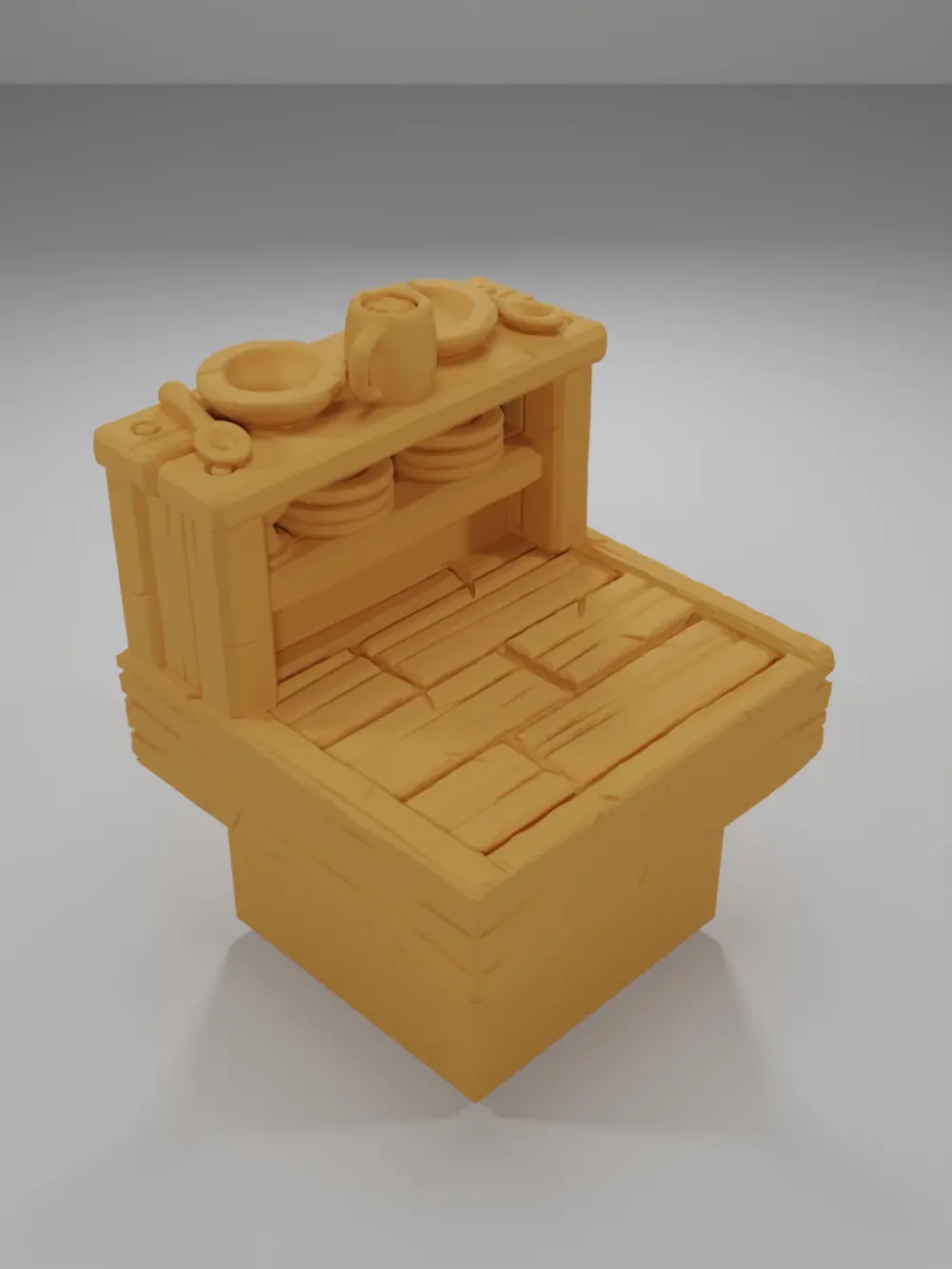Bar Shield - Medieval Town Part 1 - Dungeon Blocks