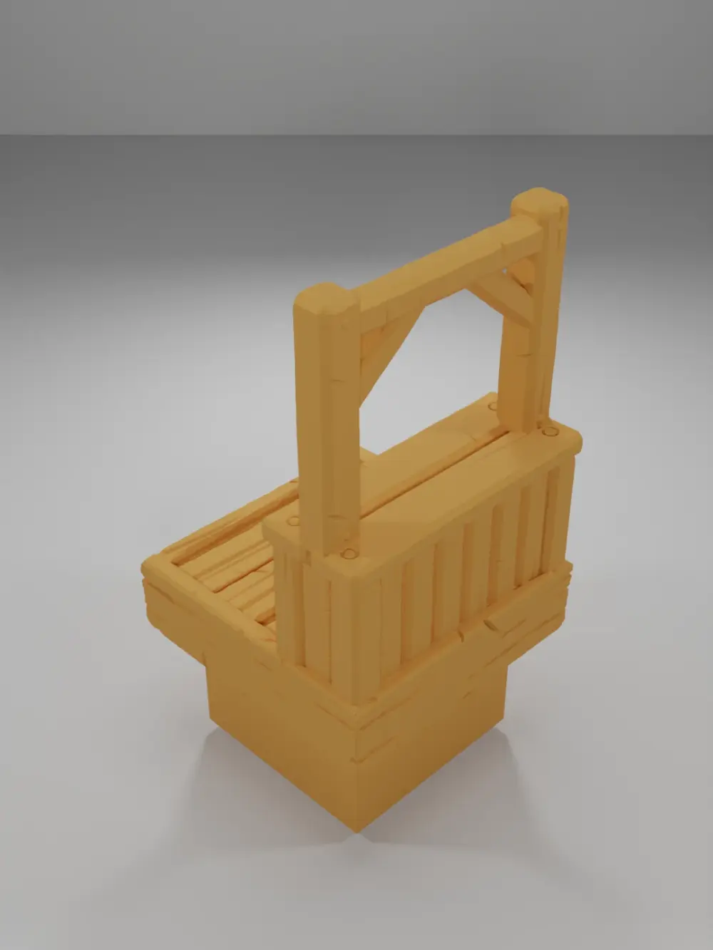 Tall Bar Empty - Medieval Town Part 1 - Dungeon Blocks