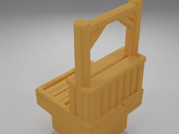 Tall Bar Tablecloth - Medieval Town Part 1 - Dungeon Blocks