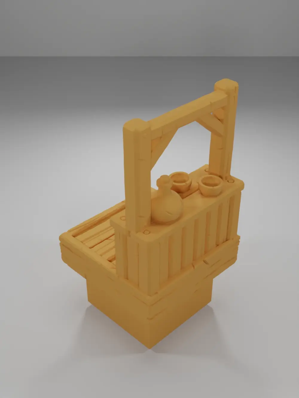 Tall Bar Bottle - Medieval Town Part 1 - Dungeon Blocks