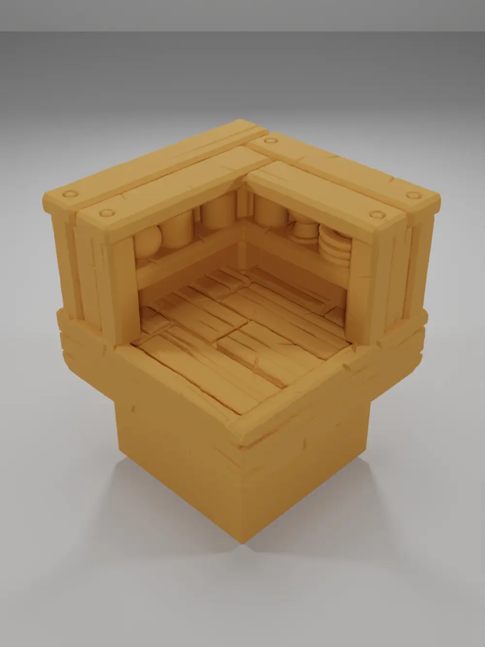 Bar Angle Empty - Medieval Town Part 1 - Dungeon Blocks