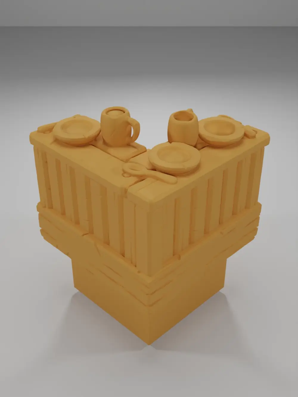 Bar Angle Plates - Medieval Town Part 1 - Dungeon Blocks