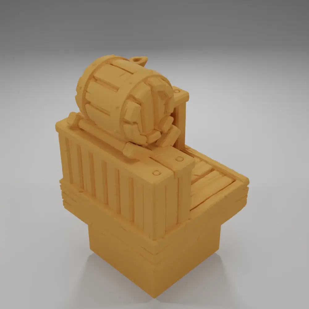 Bar Angle Barrel - Medieval Town Part 1 - Dungeon Blocks