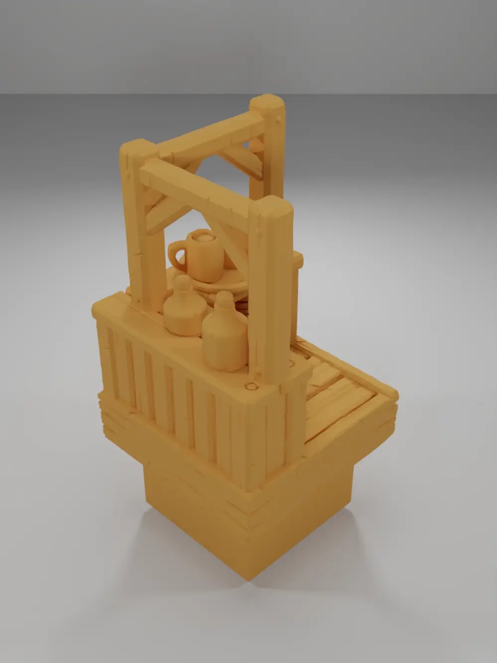 Tall Bar Angle Bottles - Medieval Town Part 1 - Dungeon Blocks