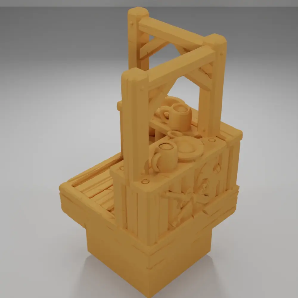 Tall Bar Angle Weapons - Medieval Town Part 1 - Dungeon Blocks