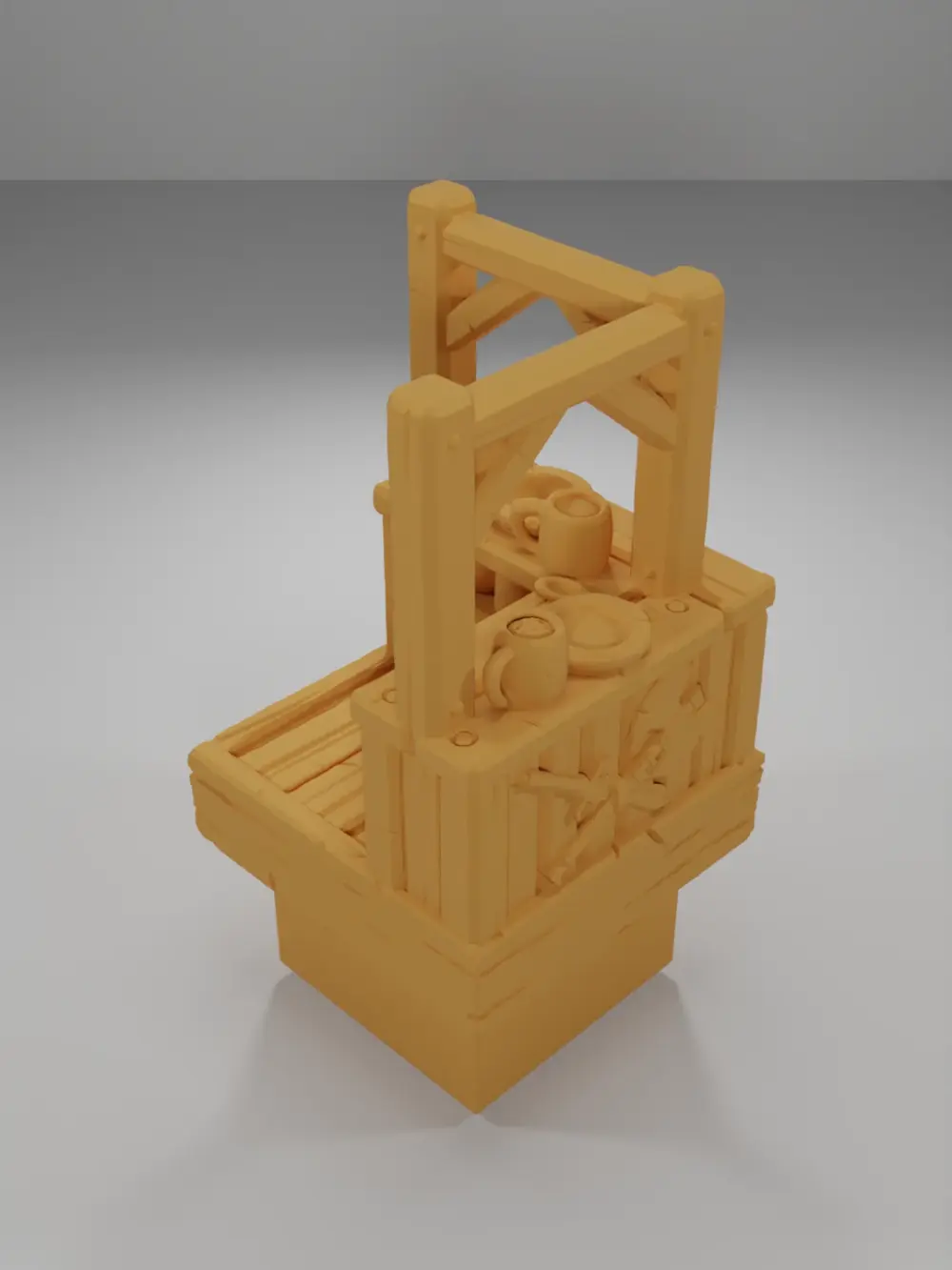 Tall Bar Angle Weapons - Medieval Town Part 1 - Dungeon Blocks