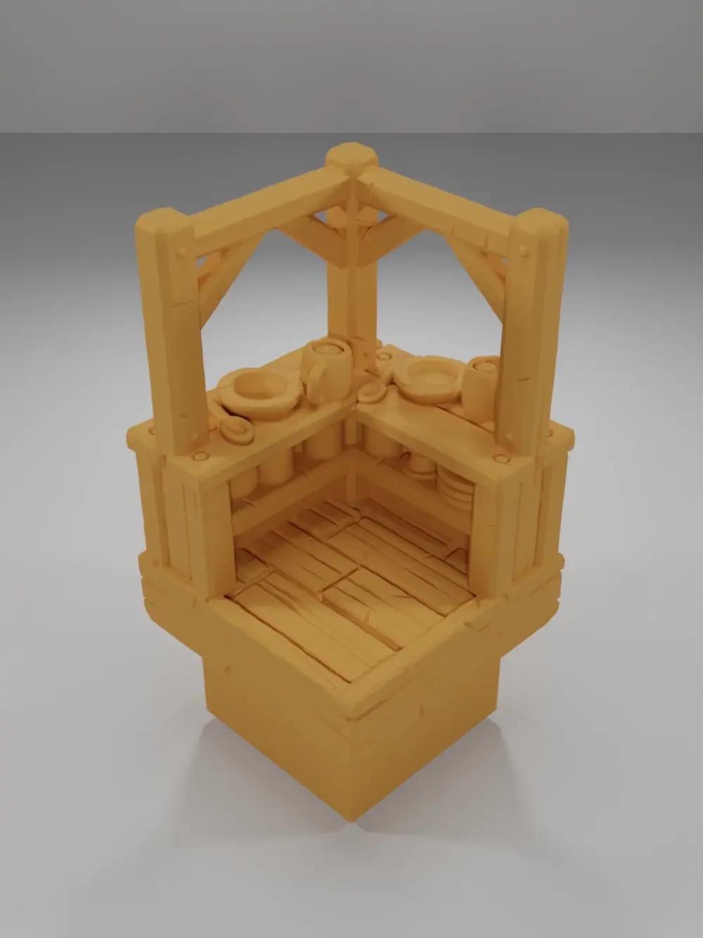 Tall Bar Angle Weapons - Medieval Town Part 1 - Dungeon Blocks