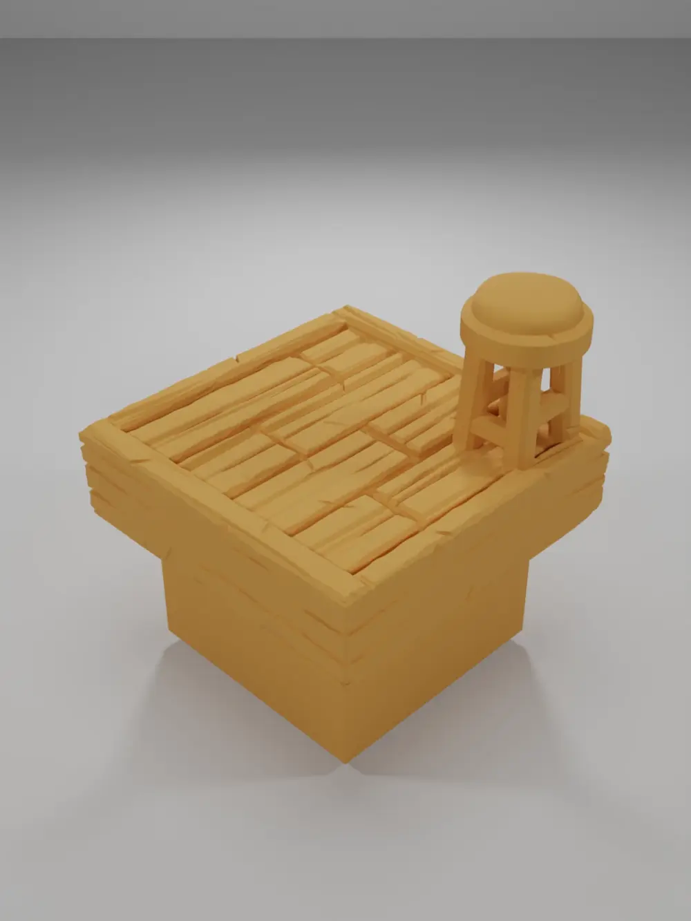 Bar Stool - Medieval Town Part 1 - Dungeon Blocks