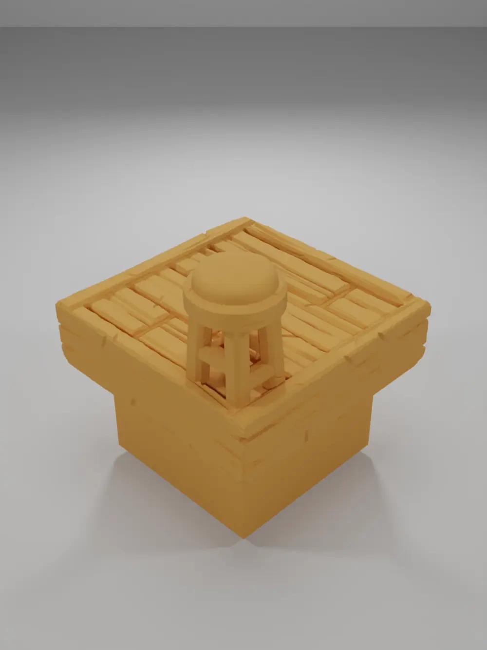Bar Stool - Medieval Town Part 1 - Dungeon Blocks