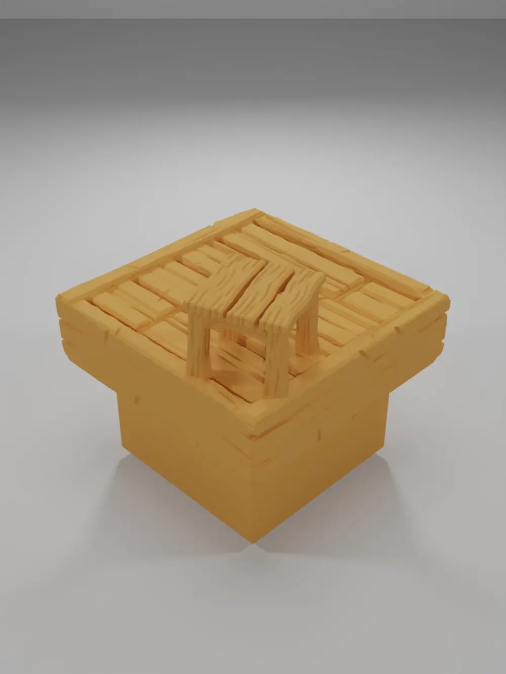 Stool - Medieval Town Part 1 - Dungeon Blocks