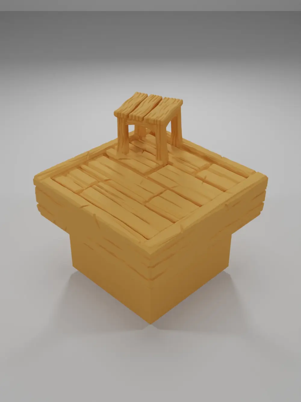 Stool - Medieval Town Part 1 - Dungeon Blocks