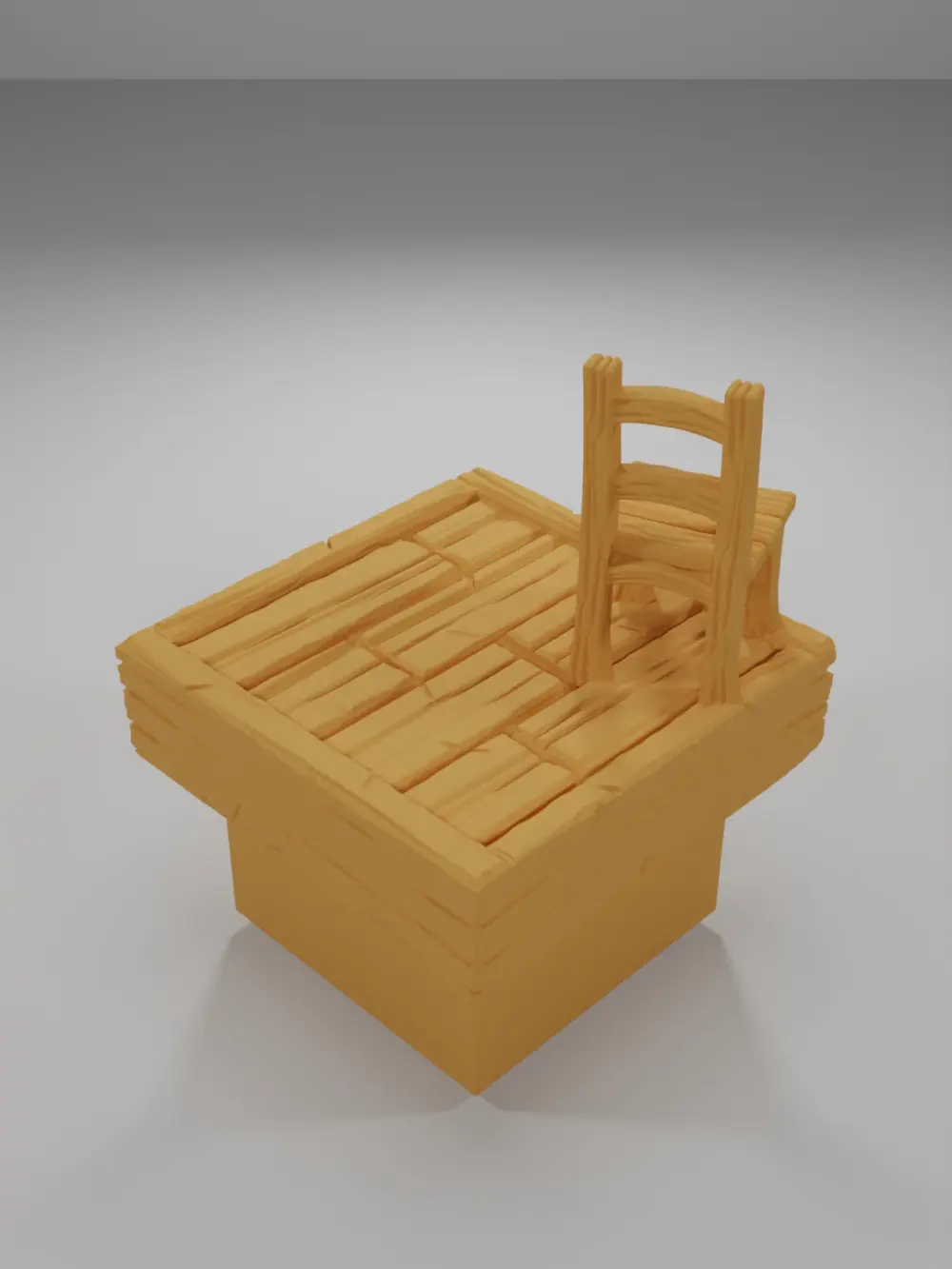Chair - Medieval Town Part 1 - Dungeon Blocks
