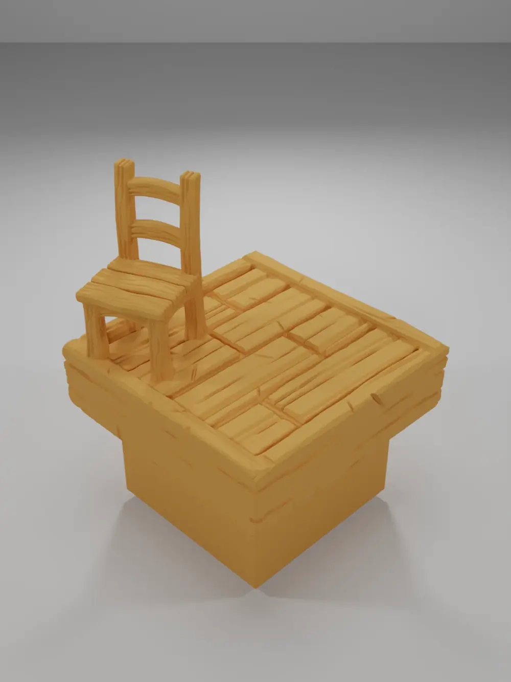 Chair - Medieval Town Part 1 - Dungeon Blocks