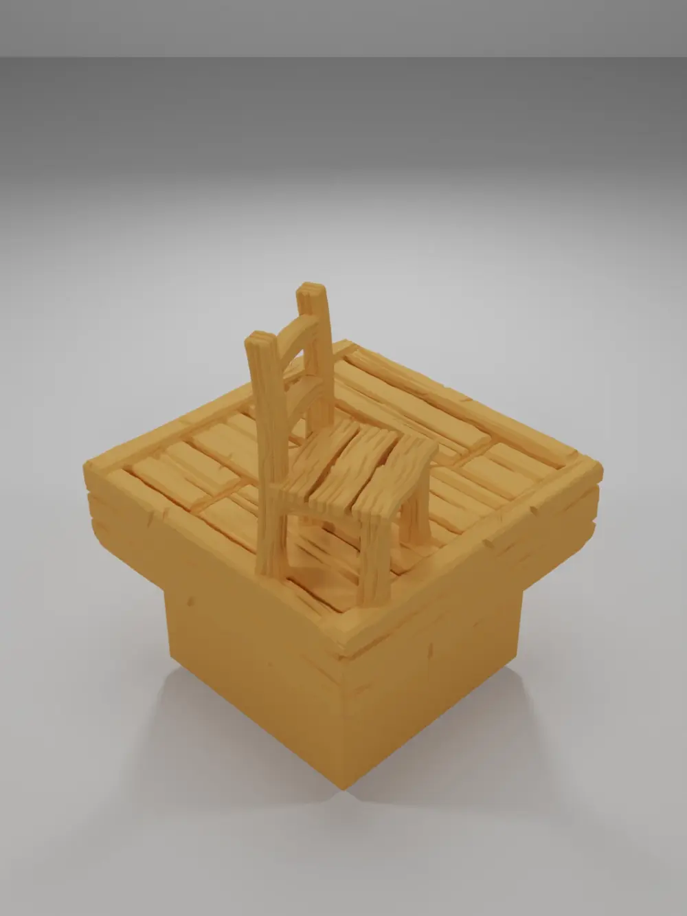 Chair - Medieval Town Part 1 - Dungeon Blocks