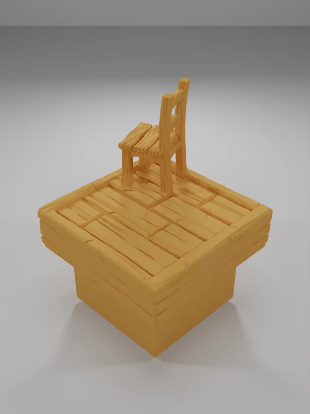 Chair - Medieval Town Part 1 - Dungeon Blocks