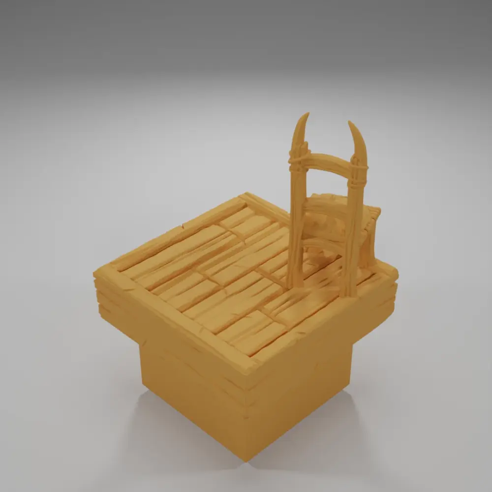 Chair Horns - Medieval Town Part 1 - Dungeon Blocks