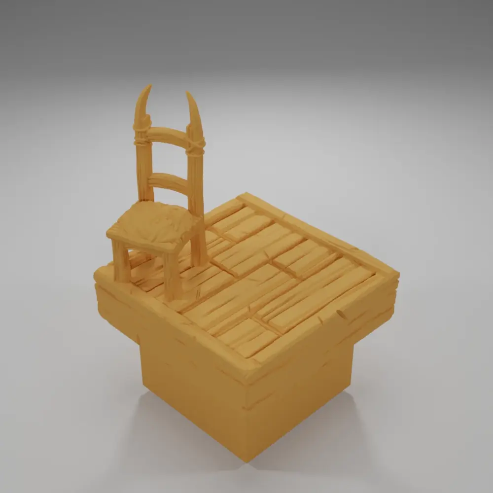 Chair Horns - Medieval Town Part 1 - Dungeon Blocks