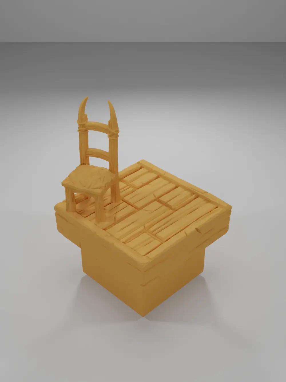 Chair Horns - Medieval Town Part 1 - Dungeon Blocks