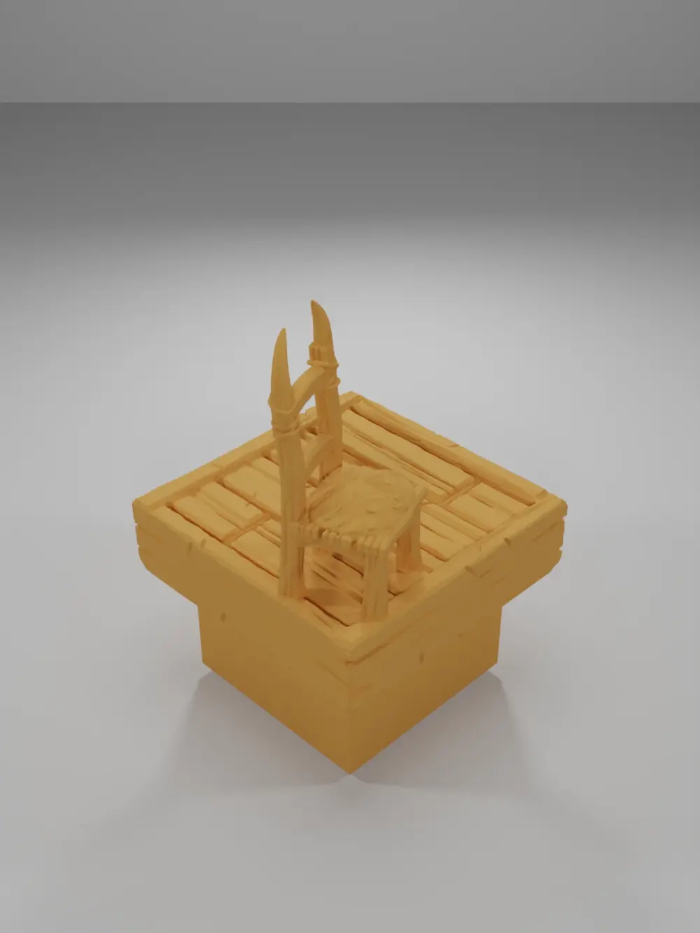 Chair Horns - Medieval Town Part 1 - Dungeon Blocks