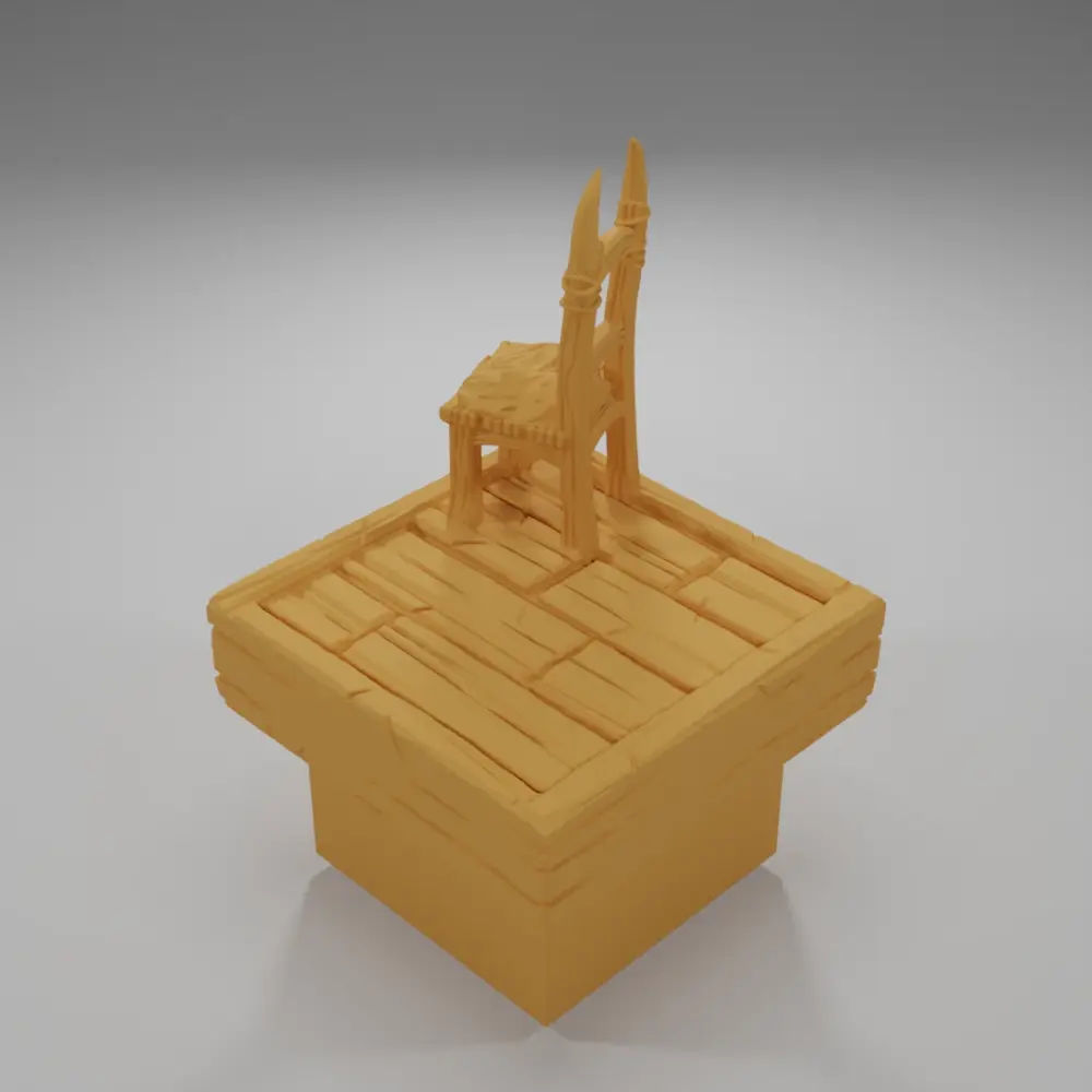 Chair Horns - Medieval Town Part 1 - Dungeon Blocks