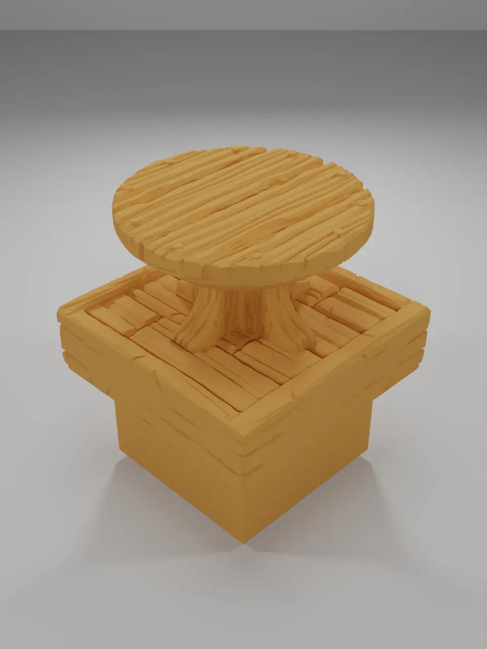 Table Empty - Medieval Town Part 1 - Dungeon Blocks
