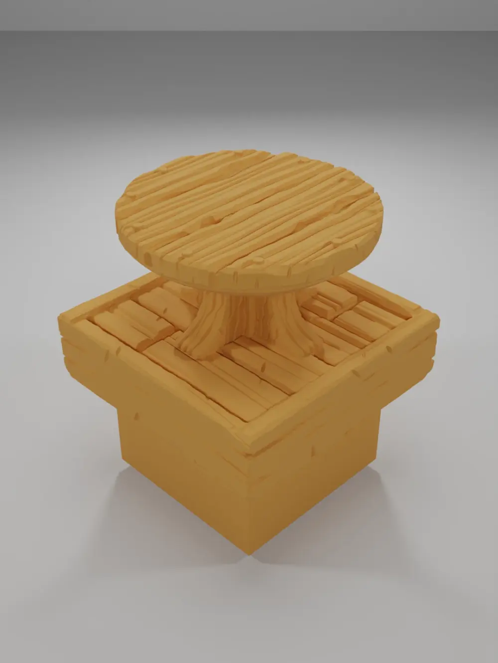 Table Empty - Medieval Town Part 1 - Dungeon Blocks