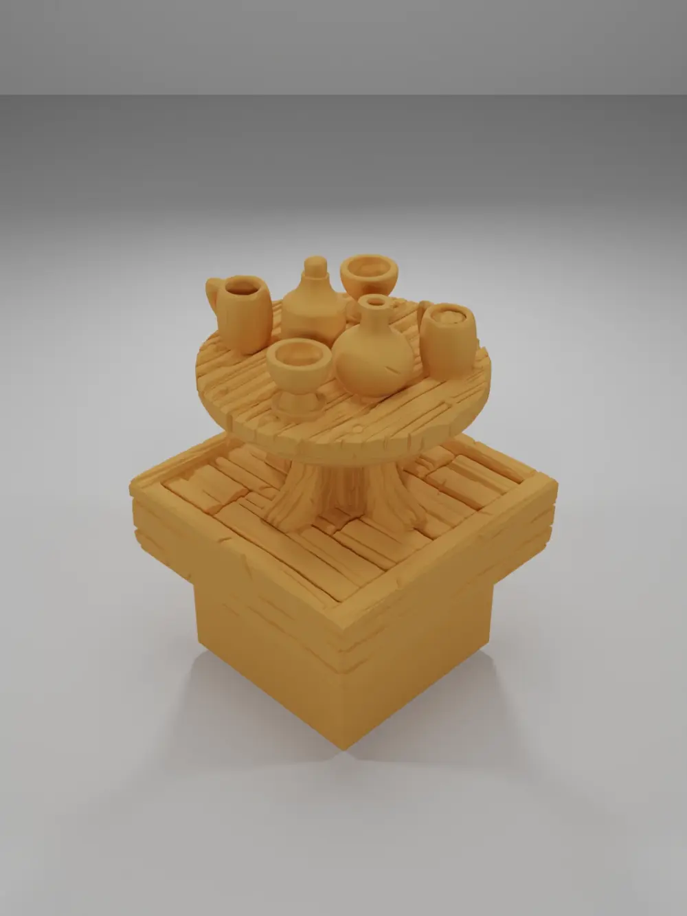 Table Drink 2 - Medieval Town Part 1 - Dungeon Blocks
