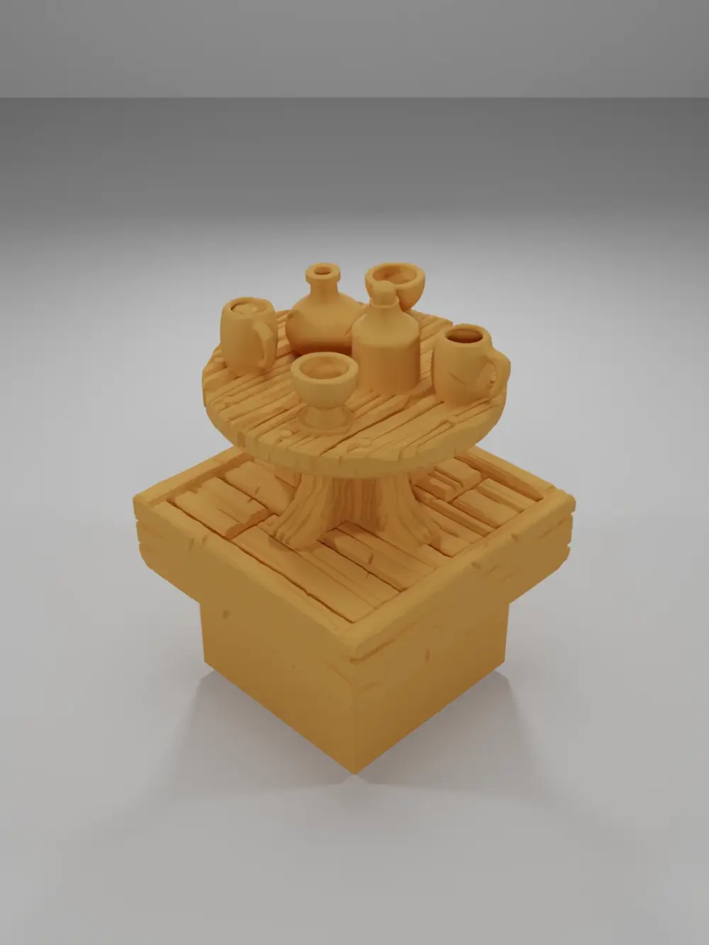 Table Drink 2 - Medieval Town Part 1 - Dungeon Blocks