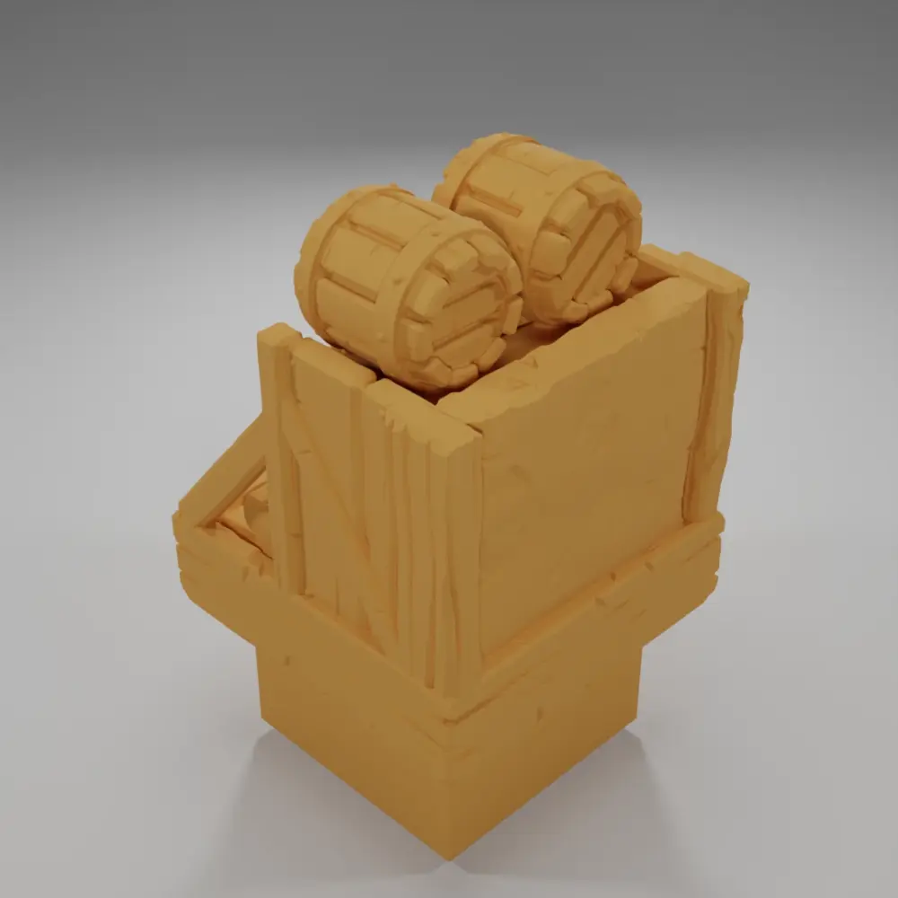 Little Barrels - Medieval Town Part 1 - Dungeon Blocks