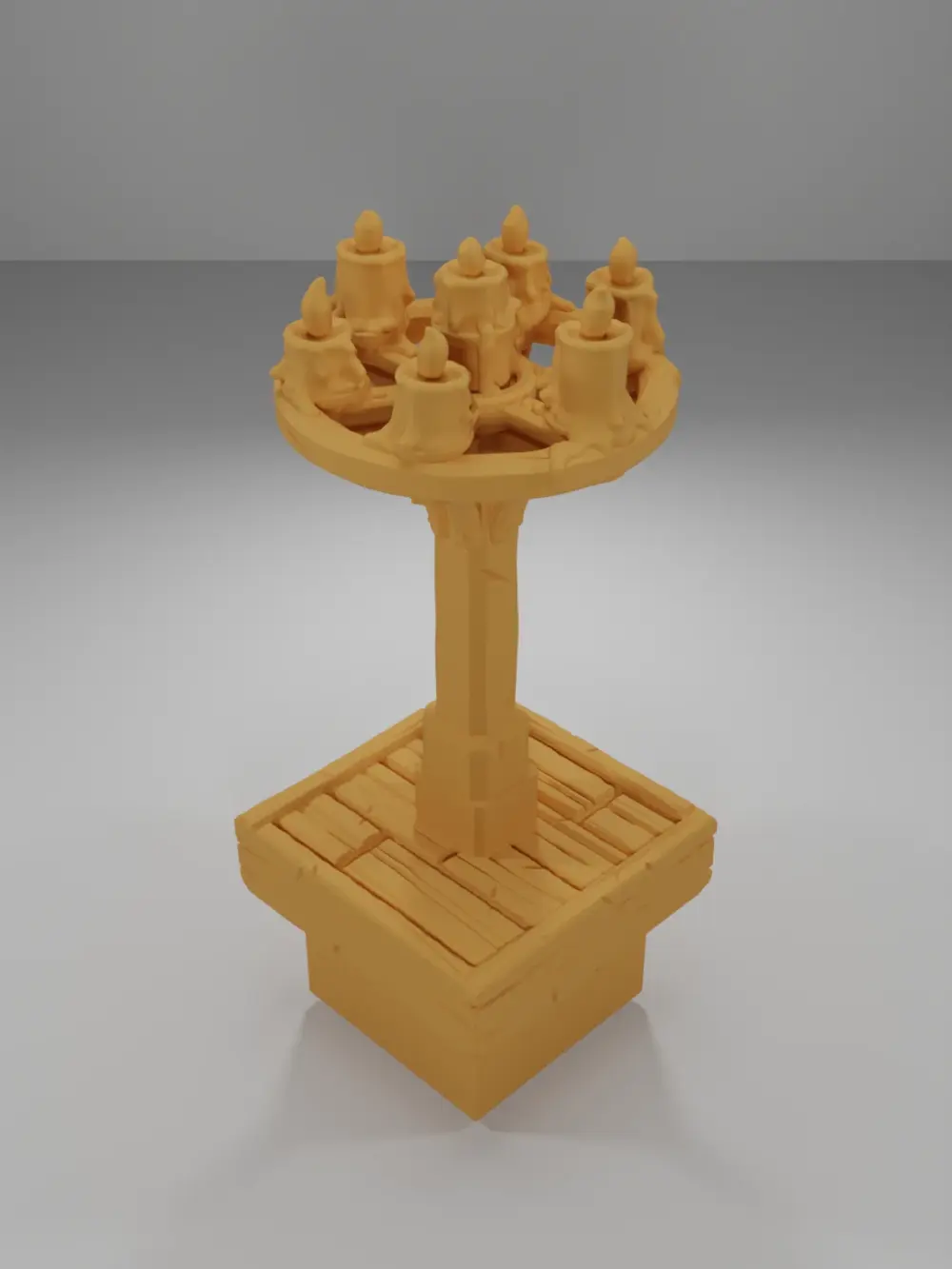 Chandelier On - Medieval Town Part 1 - Dungeon Blocks
