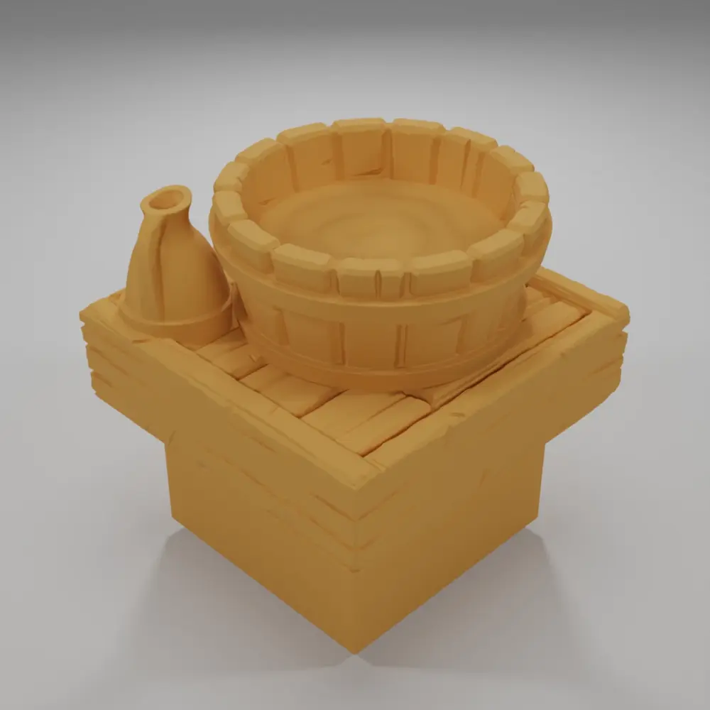 Bath Water - Medieval Town Part 1 - Dungeon Blocks