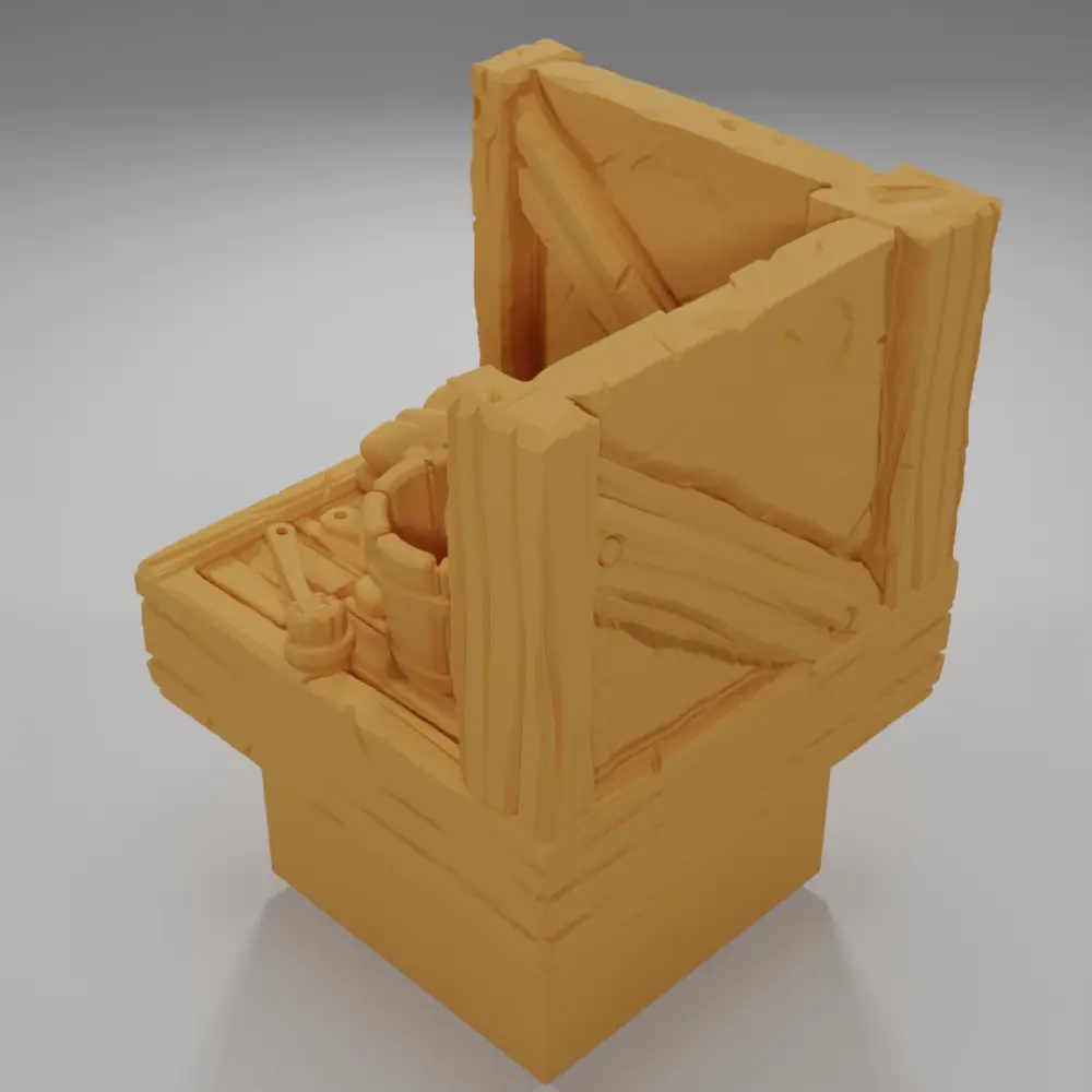 Bath Objects - Medieval Town Part 1 - Dungeon Blocks