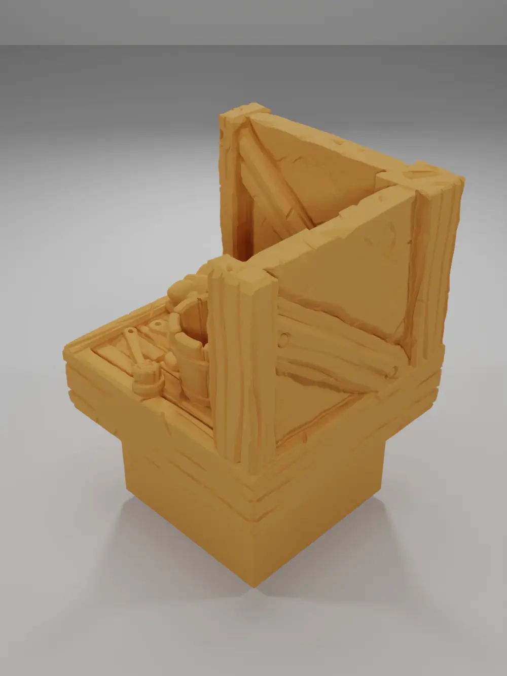 Bath Objects - Medieval Town Part 1 - Dungeon Blocks