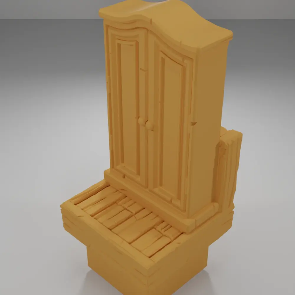 Wardrobe - Medieval Town Part 1 - Dungeon Blocks