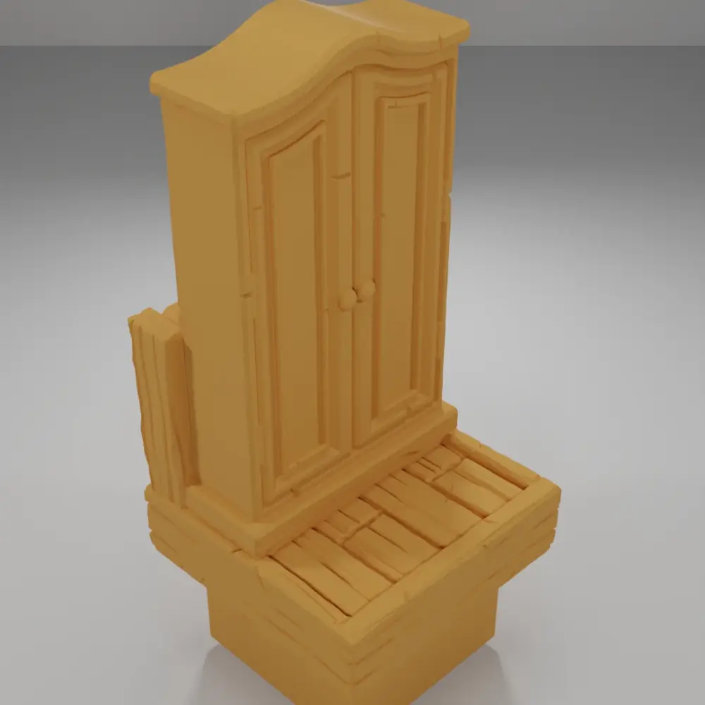 Wardrobe - Medieval Town Part 1 - Dungeon Blocks