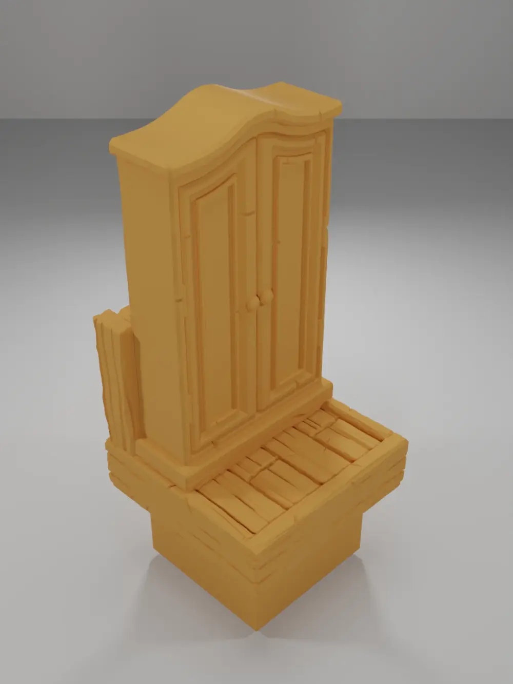 Wardrobe - Medieval Town Part 1 - Dungeon Blocks - MT1-076-NL