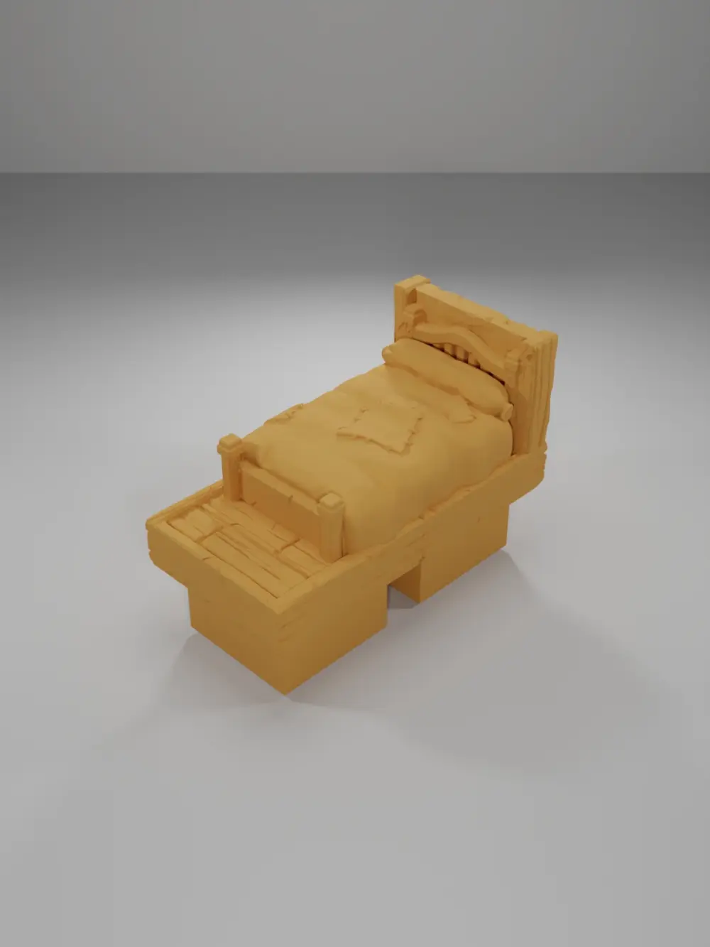 Bed - Medieval Town Part 1 - Dungeon Blocks