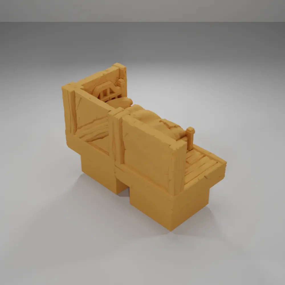 Bed Angle - Medieval Town Part 1 - Dungeon Blocks