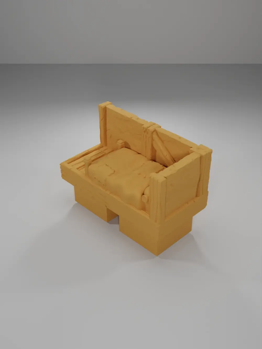 Bed Angle - Medieval Town Part 1 - Dungeon Blocks