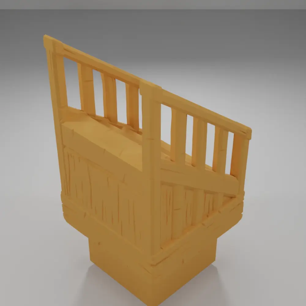 Stair - Medieval Town Part 1 - Dungeon Blocks