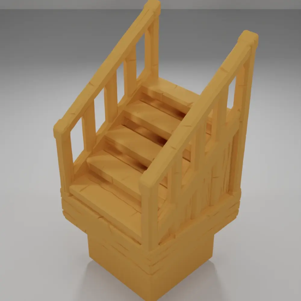 Stair - Medieval Town Part 1 - Dungeon Blocks