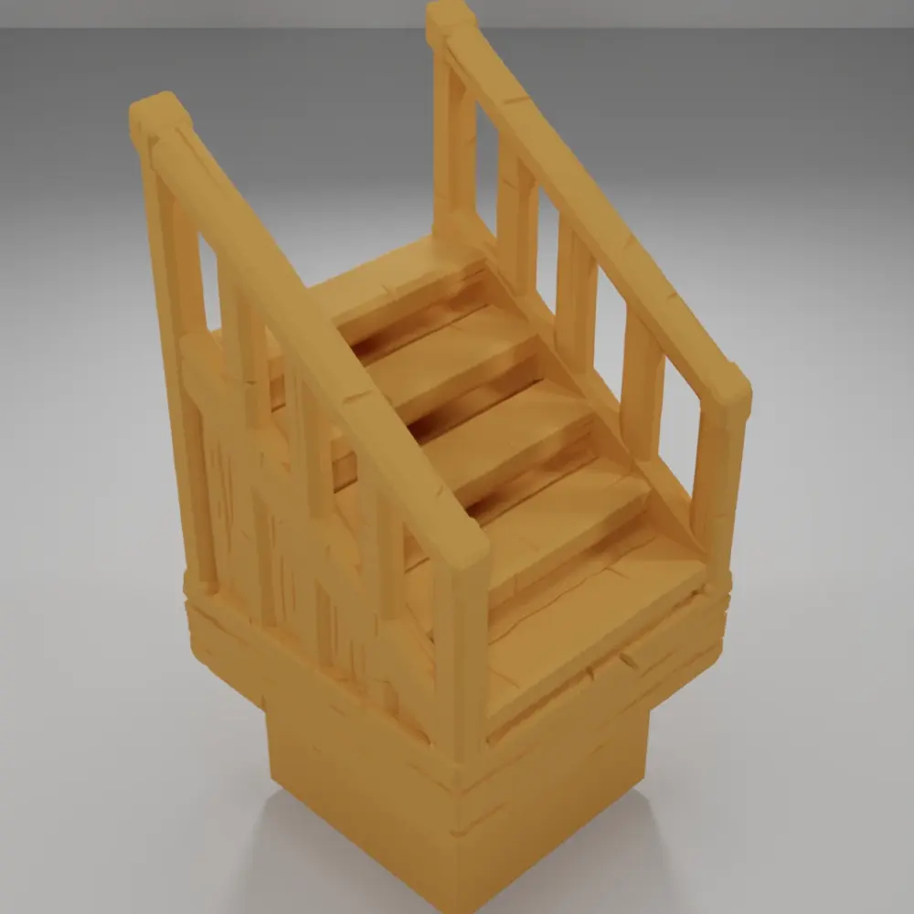 Stair - Medieval Town Part 1 - Dungeon Blocks