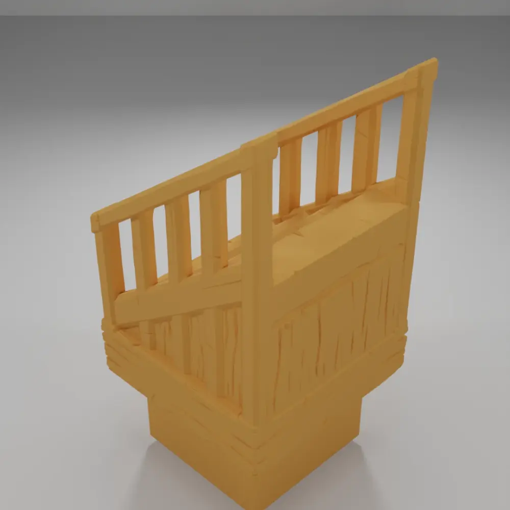 Stair - Medieval Town Part 1 - Dungeon Blocks