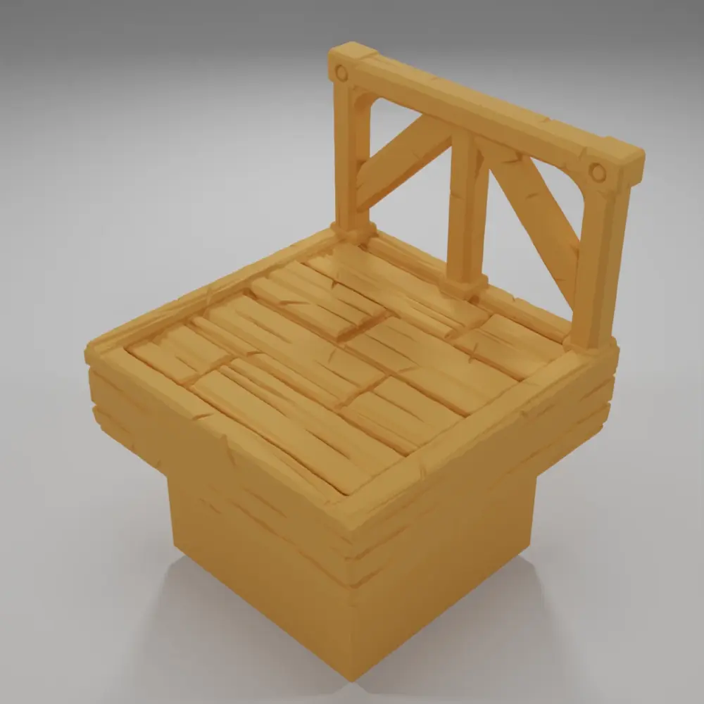 Balcony - Medieval Town Part 1 - Dungeon Blocks