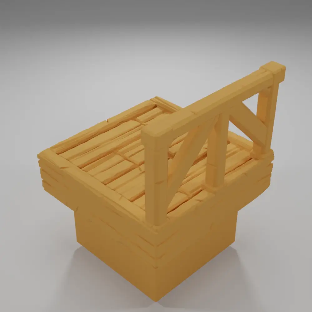 Balcony - Medieval Town Part 1 - Dungeon Blocks