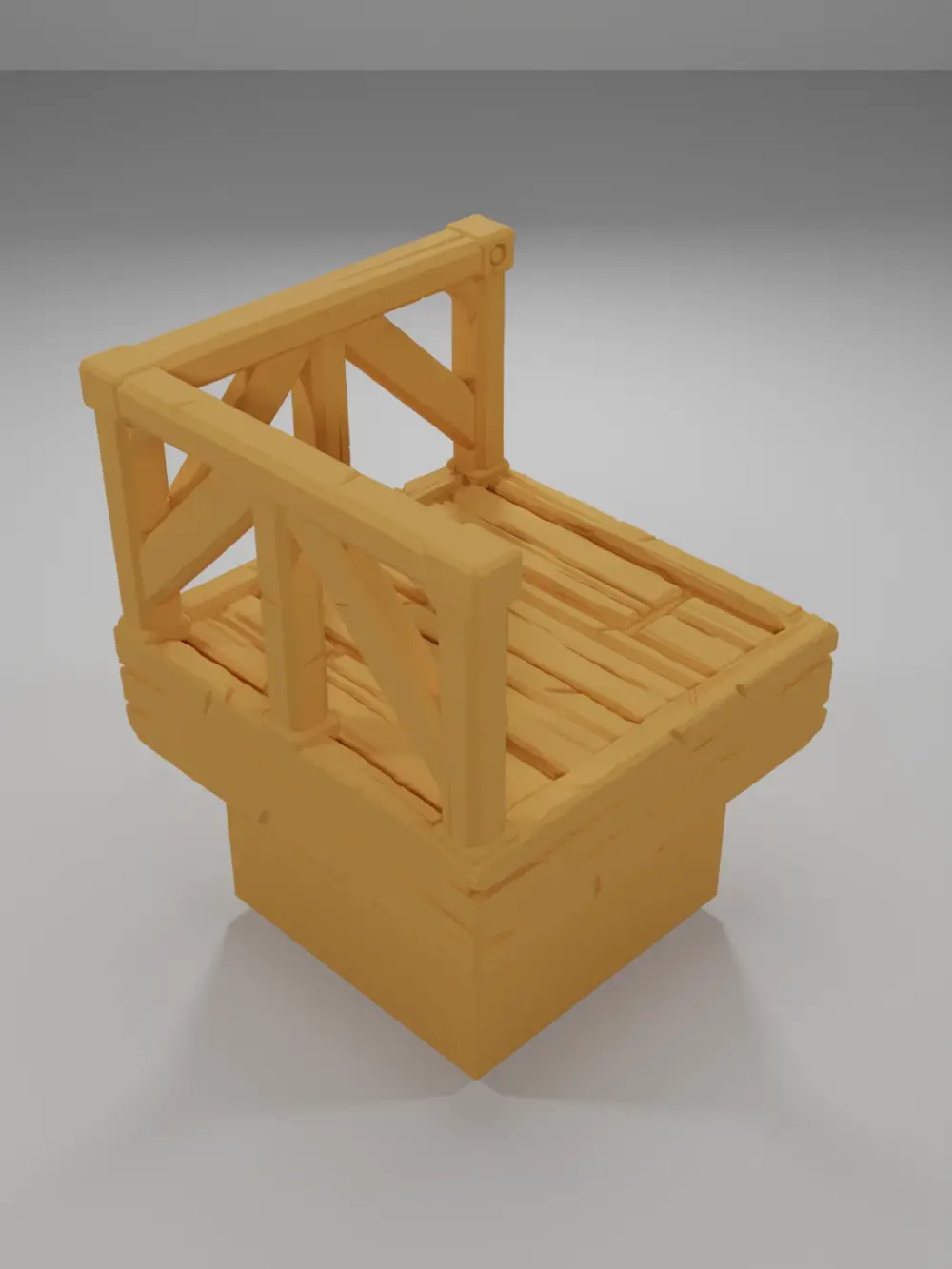 Balcony Angle - Medieval Town Part 1 - Dungeon Blocks - MT1-084-NL