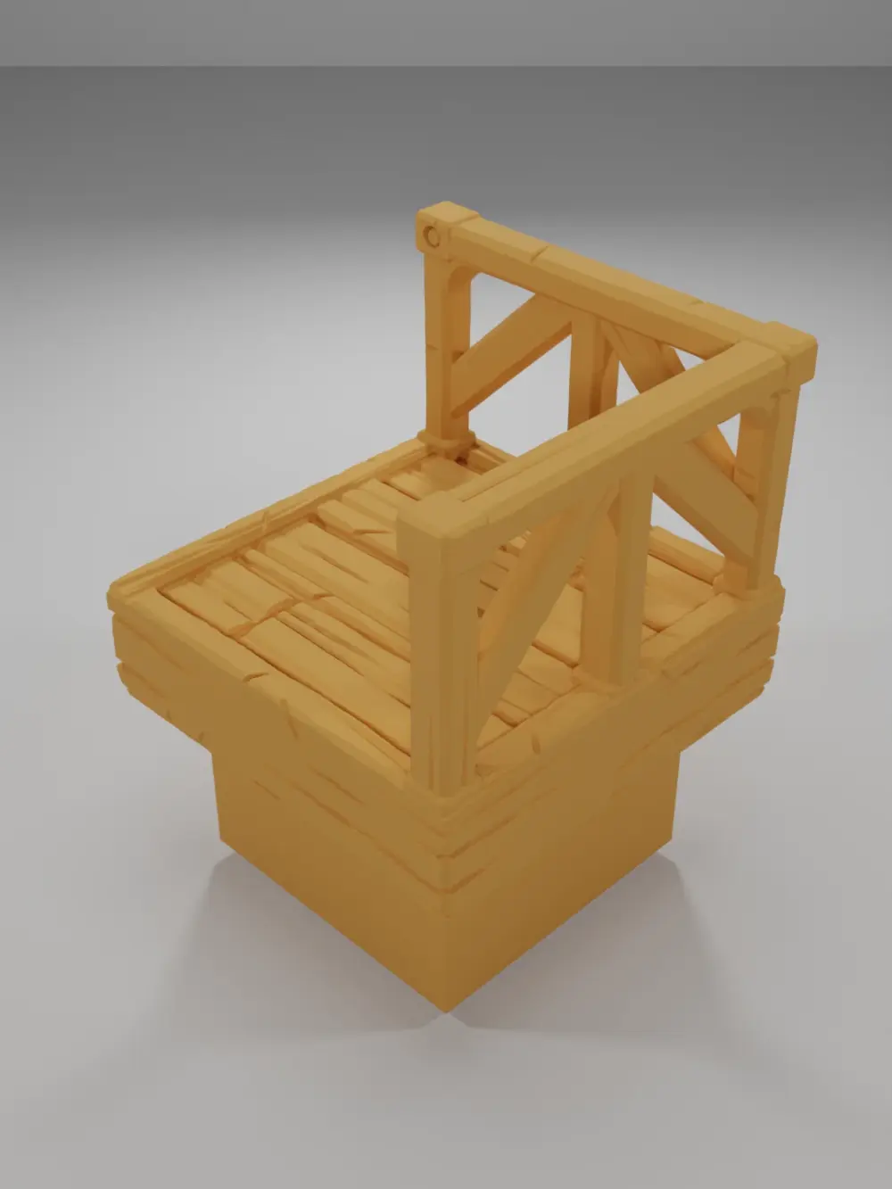 Balcony Angle - Medieval Town Part 1 - Dungeon Blocks - MT1-084-NL