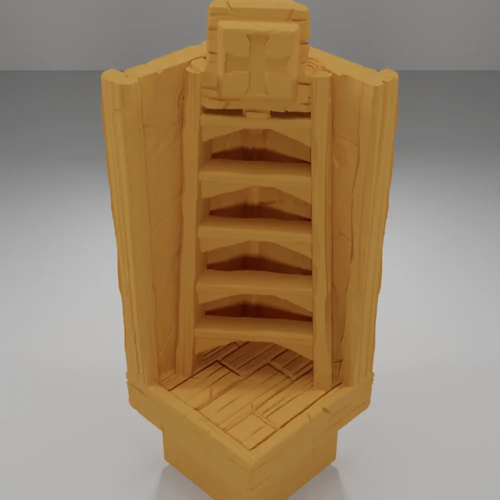 Tall Ladder - Medieval Town Part 1 - Dungeon Blocks