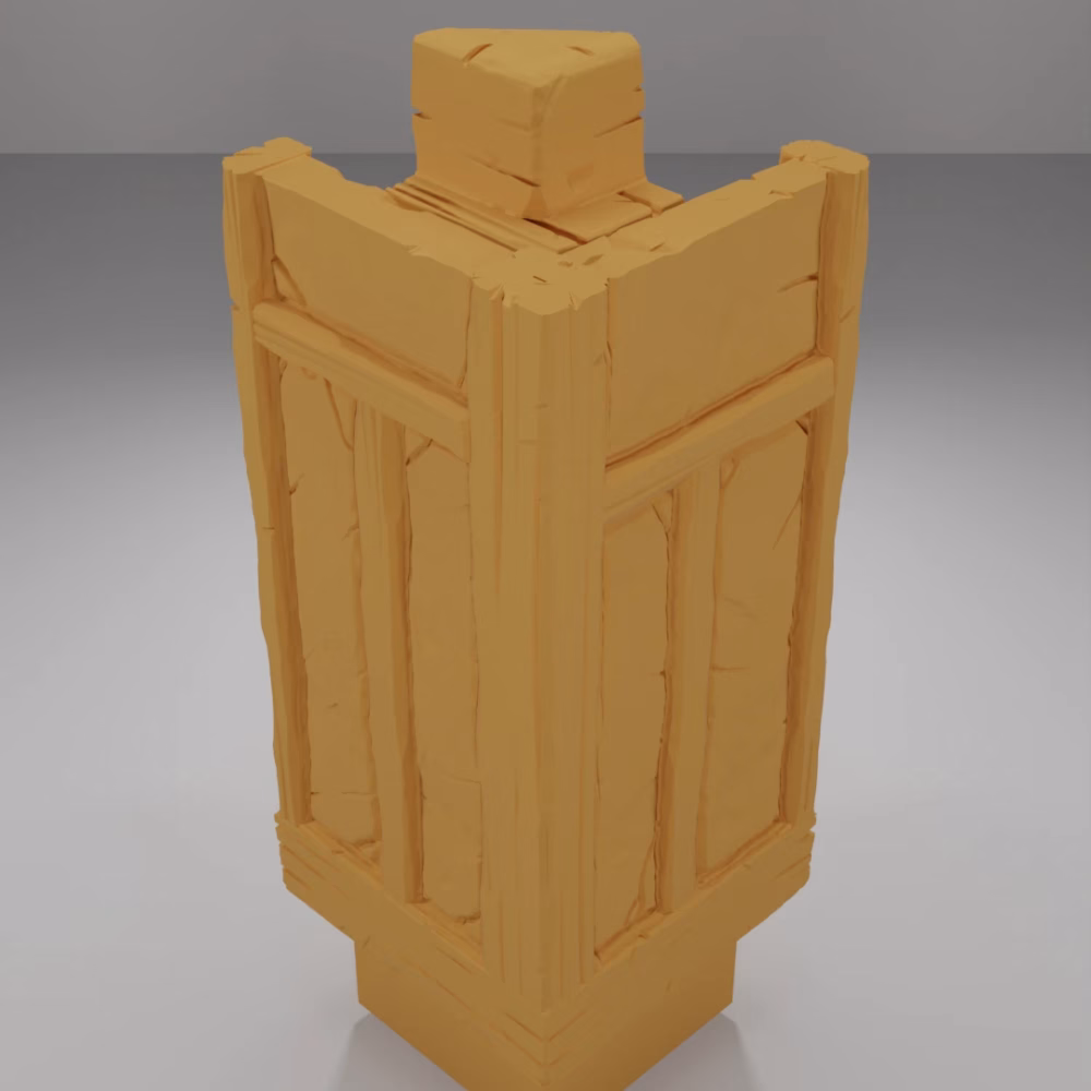 Tall Ladder Down - Medieval Town Part 1 - Dungeon Blocks